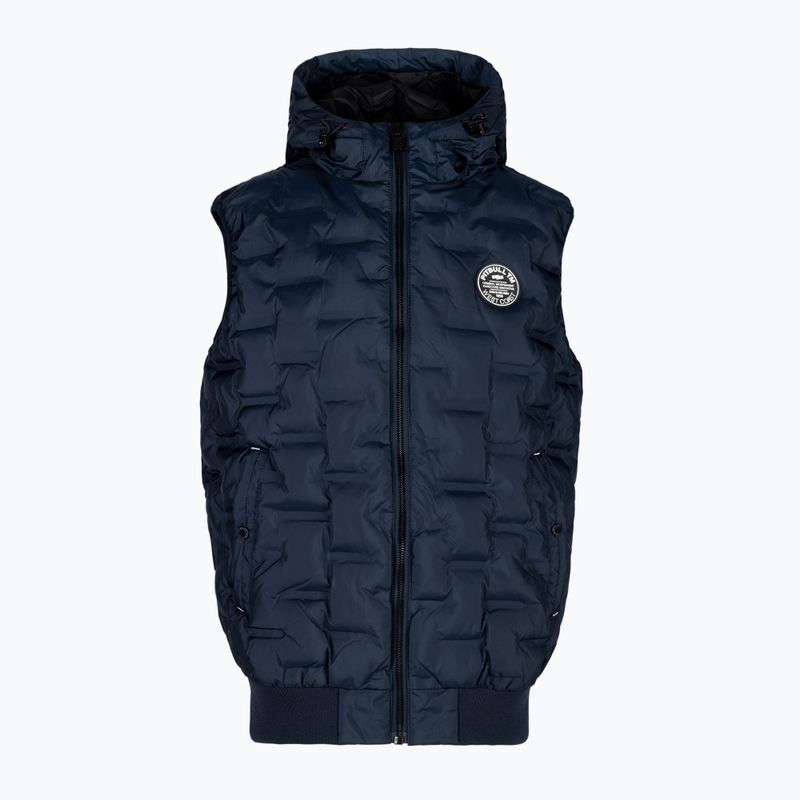 Pitbull West Coast vyriški marškinėliai be rankovių Carver dark navy 4