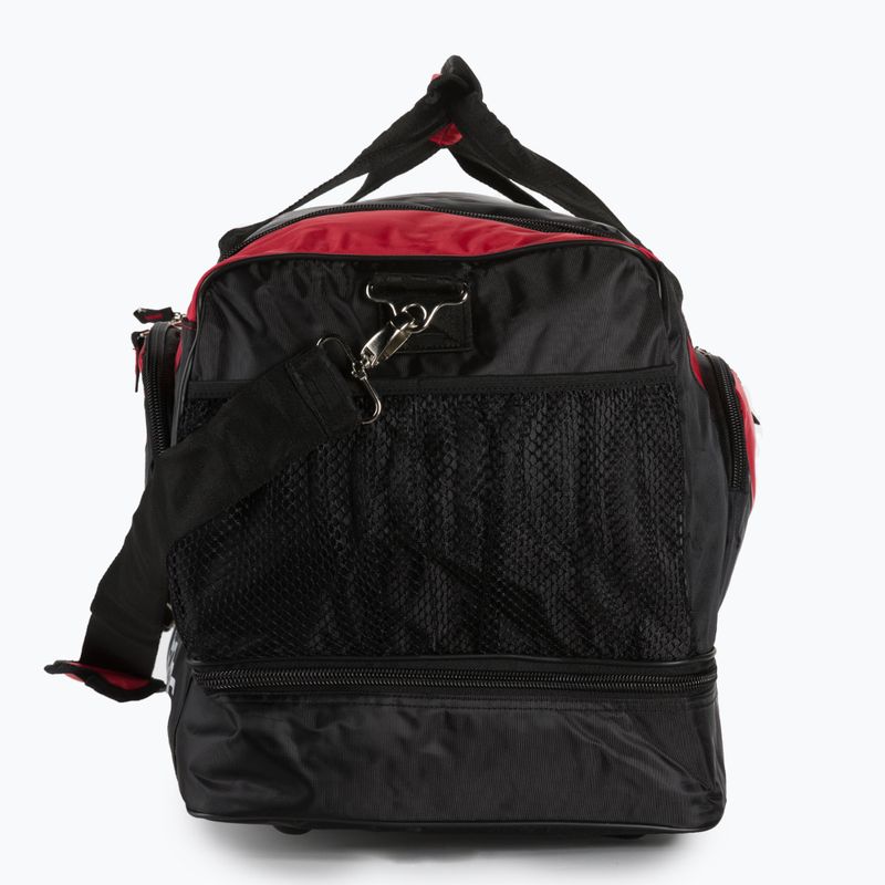 Pitbull West Coast Big Duffle Bag Logotipas Pitbull Sports 100 l juoda/raudona 4