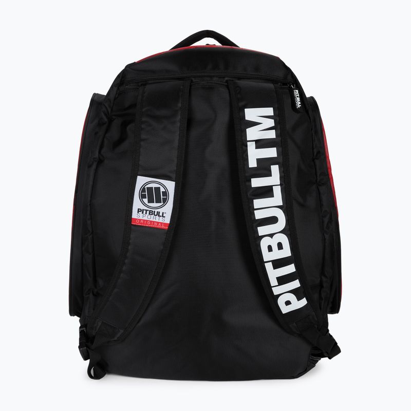 Pitbull West Coast Big Convertible Logo kuprinė 60-109 l raudona 3