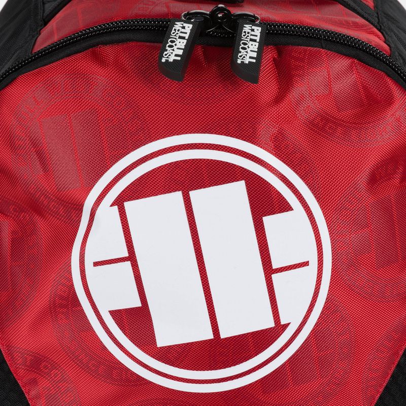 Pitbull West Coast Big Convertible Logo kuprinė 60-109 l raudona 4
