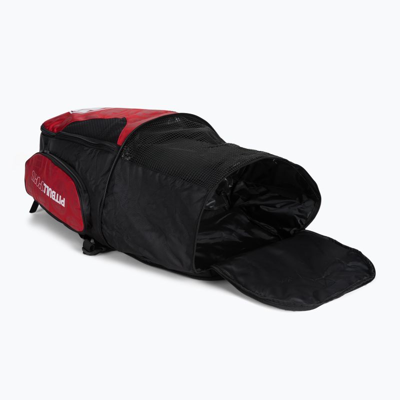 Pitbull West Coast Big Convertible Logo kuprinė 60-109 l raudona 7