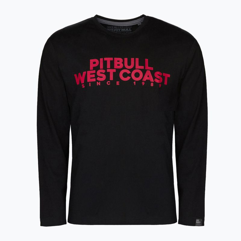 Pitbull West Coast vyriški marškinėliai ilgomis rankovėmis Since 89 black