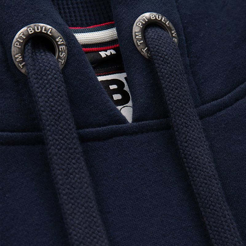 Vyriški džemperiai Pitbull West Coast Hooded Classic Logo dark navy 4