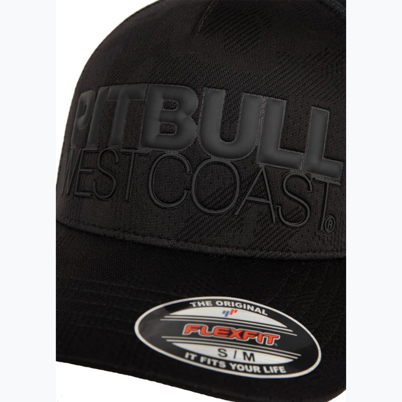 Vyriška kepuraitė su snapeliu Pitbull West Coast Full Cap Jaquard Camo Tnt Hybrid black 3