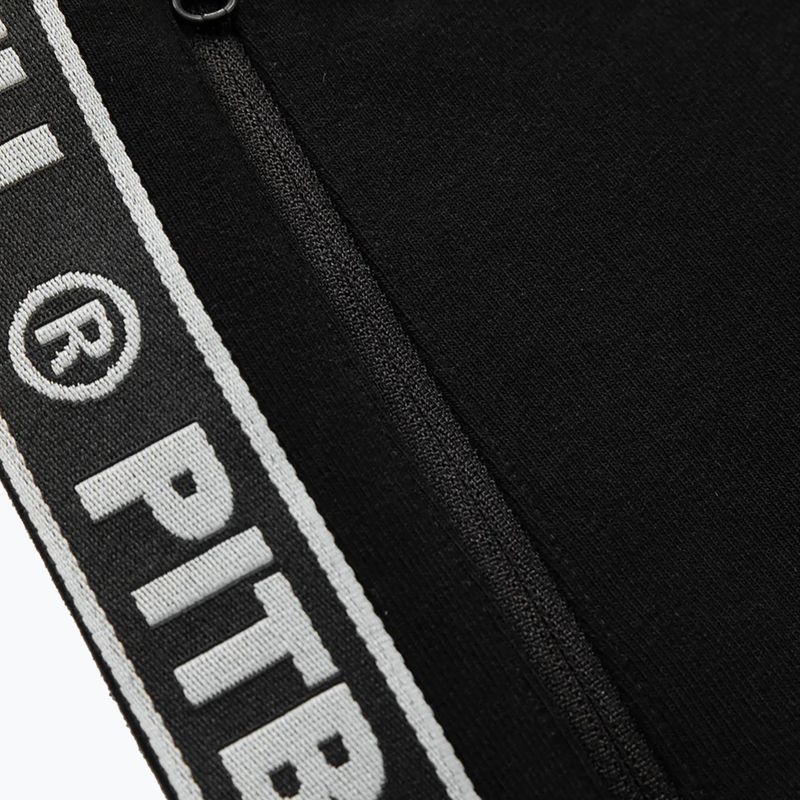 Pitbull West Coast Meridian juodi vyriški šortai 5