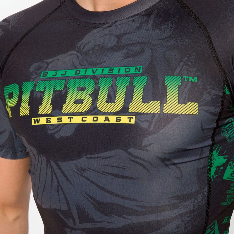 Pitbull West Coast vyriška blauzdinė T-S Masters Of BJJ juoda 4