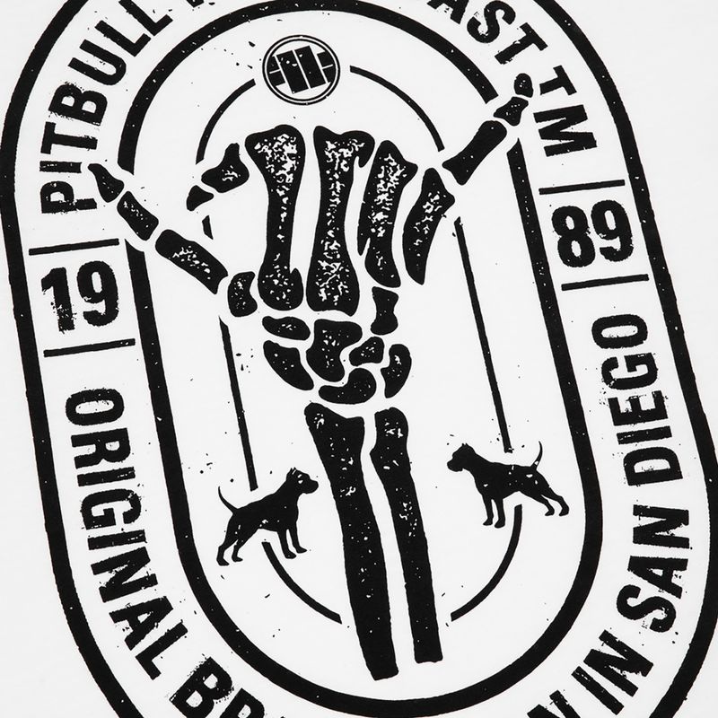Pitbull West Coast vyriški marškinėliai Keep Rolling 22 white 3