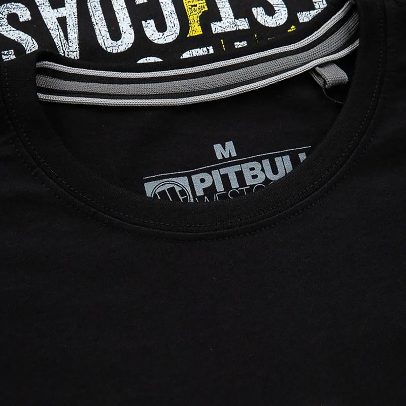 Pitbull West Coast Brazilian Jiu Jitsu vyriški marškinėliai juodi 4