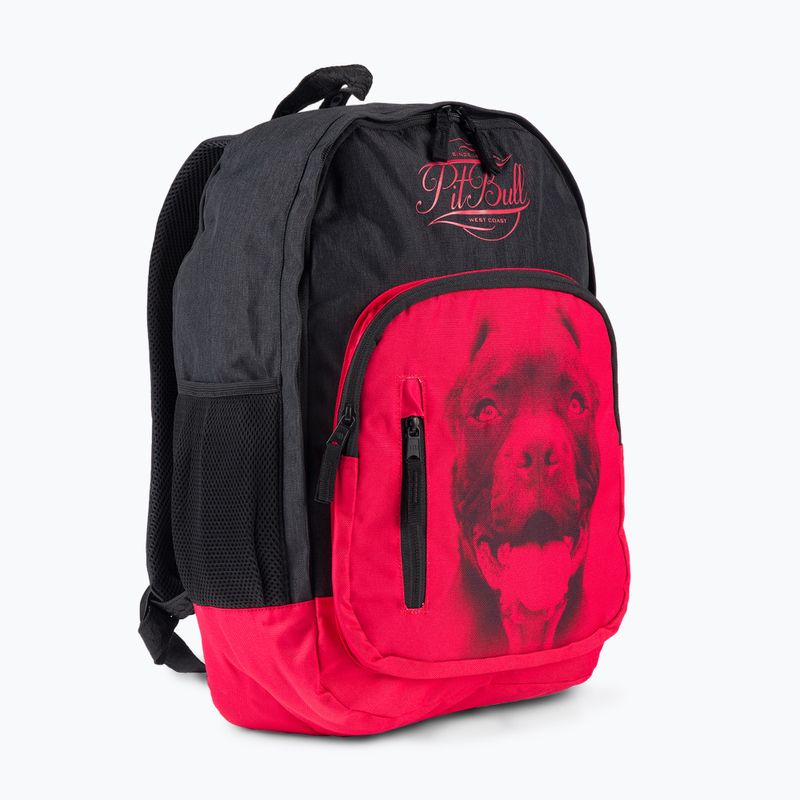 Pitbull West Coast vyriška kuprinė Pitbull Ir 28 l black/red 2