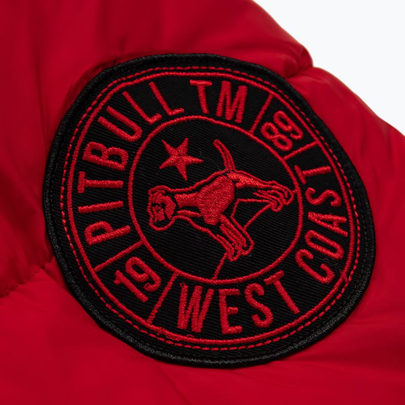 Pitbull West Coast vyriška pūkinė striukė Mobley red 5