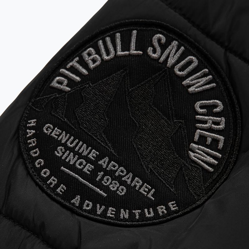 Pitbull West Coast vyriška pūkinė striukė Starwood Hooded Parka black 7