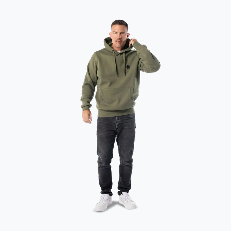 Vyriškas džemperis Pitbull Small Logo Hooded olive 2