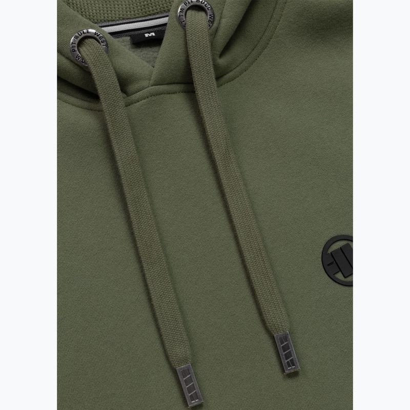 Vyriškas džemperis Pitbull Small Logo Hooded olive 5