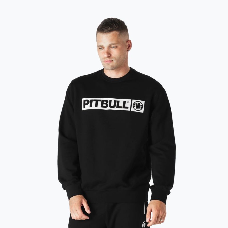 Vyriška Pitbull West Coast Crewneck Hilltop Terry Group black