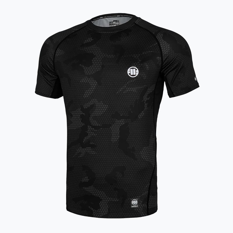 Vyriški marškinėliai Pitbull Rashguard Net Camo II black camo 7