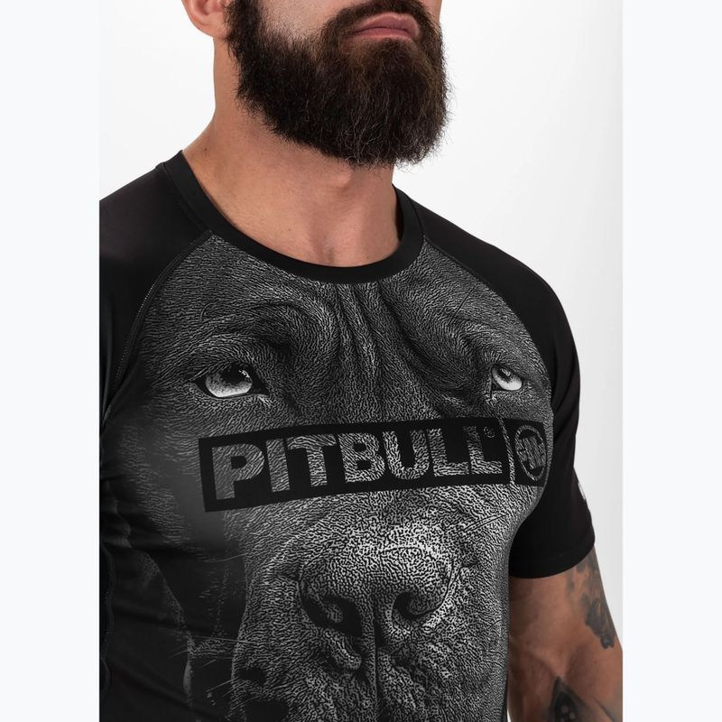 Vyriški marškinėliai Pitbull Born in 1989 Rashguard black 4