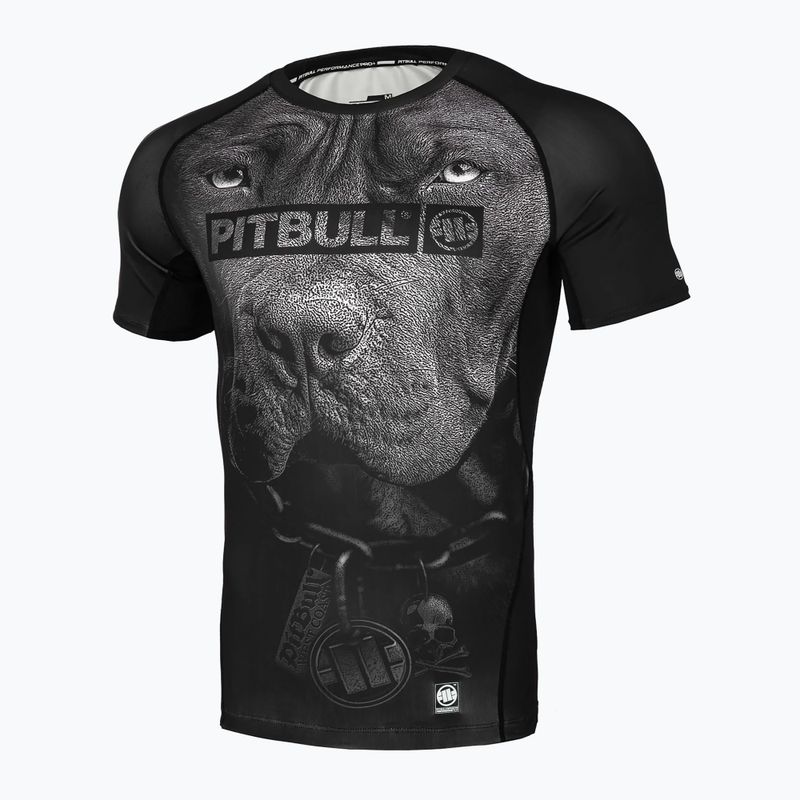 Vyriški marškinėliai Pitbull Born in 1989 Rashguard black 7