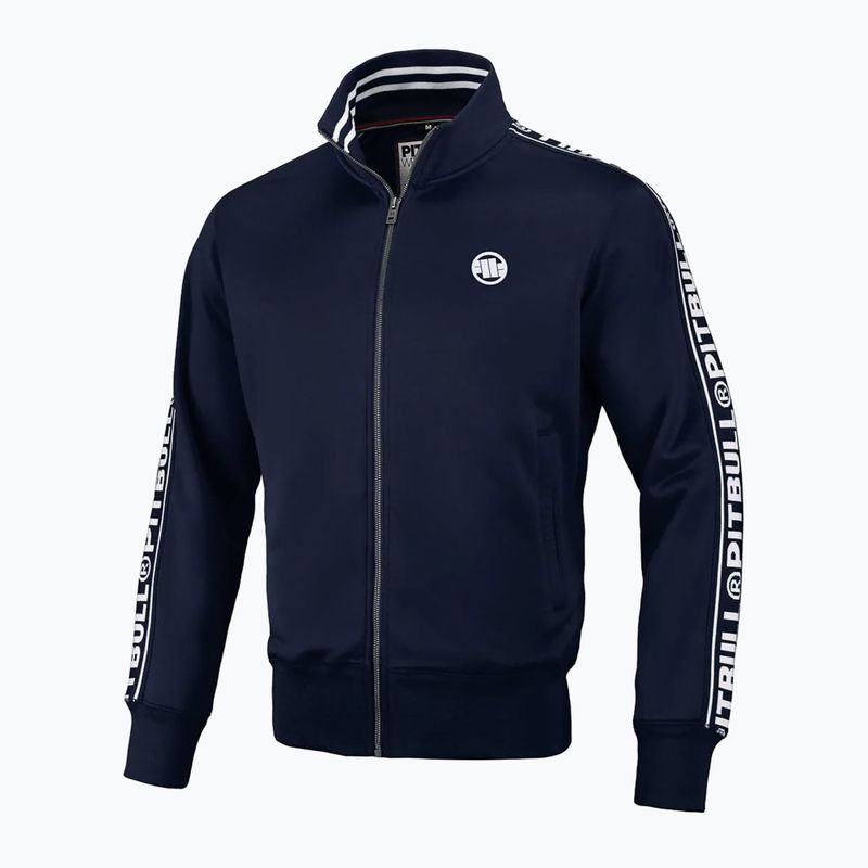 Vyriška striukė Pitbull West Coast Trackjacket Tape Logo Terry Group dark navy 4