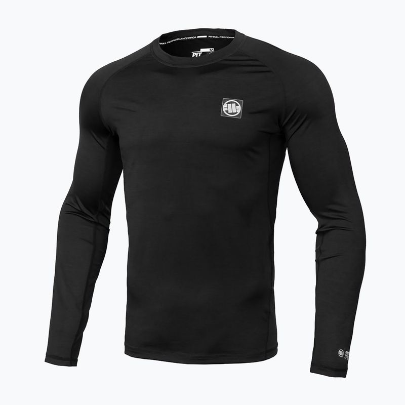 Vyriška striukė Pitbull West Coast Performance Small Logo Rashguard longsleeve black 6