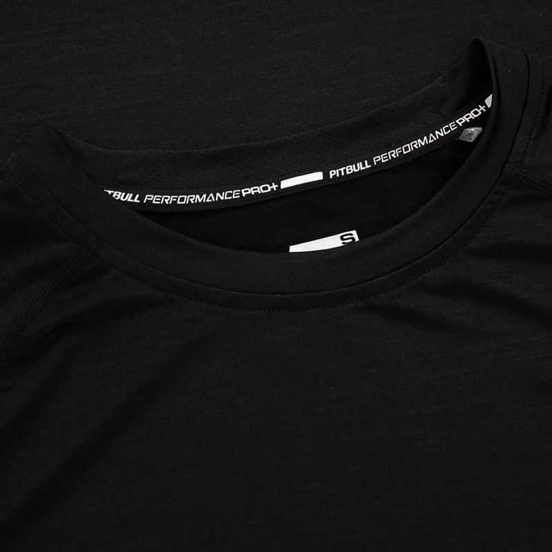 Vyriška striukė Pitbull West Coast Performance Small Logo Rashguard longsleeve black 8