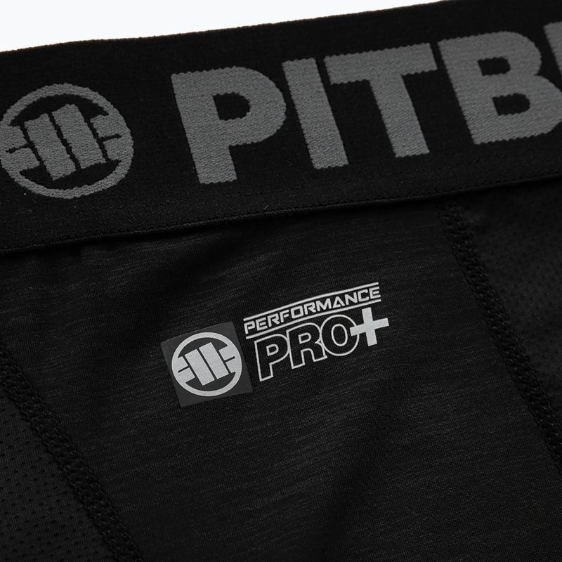 Pitbull West Coast Performance kompresiniai šortai vyrams juodi 4