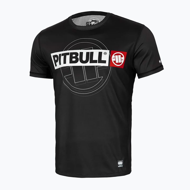 Vyriški treniruočių marškinėliai Pitbull Mesh Performance Pro Plus Hilltop Sports black 7