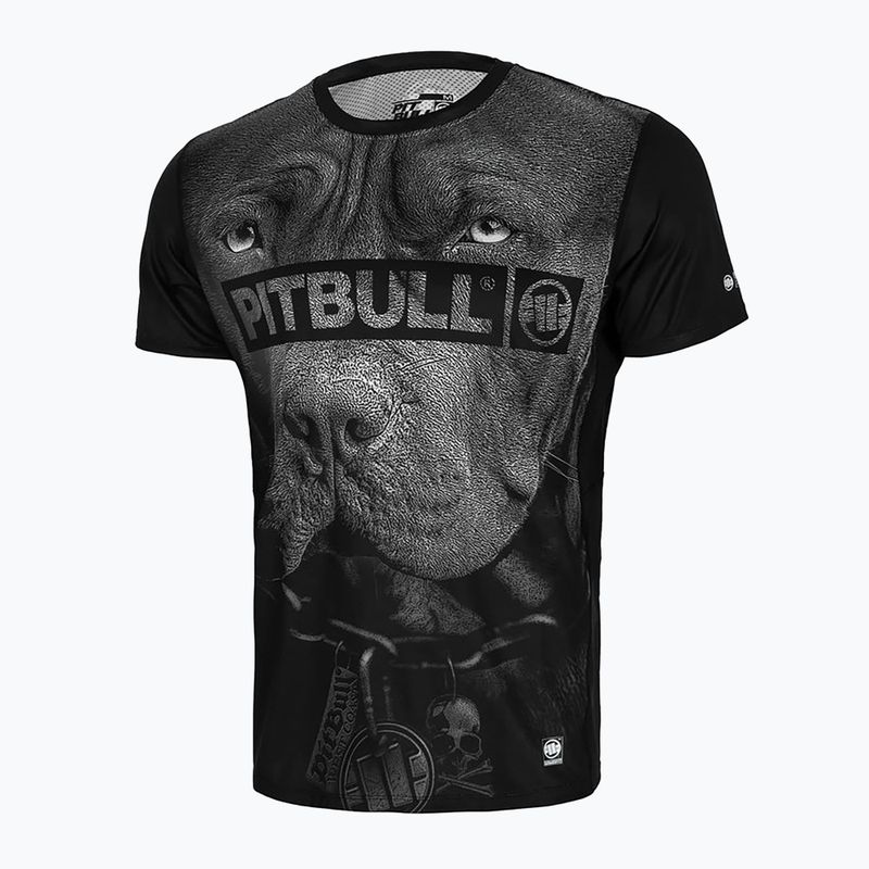 Vyriški treniruočių marškinėliai Pitbull Mesh Performance Pro Plus Born in 1989 black 7