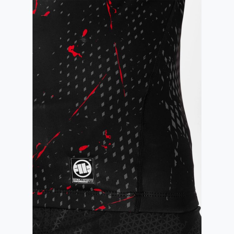 Pitbull West Coast Blood Dog 2 Rashguard juodas vyriškas marškinėliai 8