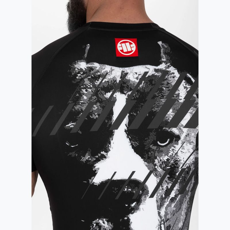 Vyriški marškinėliai Pitbull Street Dog Rashguard black 5