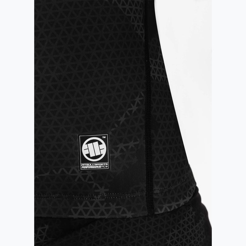 Pitbull West Coast Net Camo 2 Rash Rashguard black camo vyriškas marškinėliai su ilgomis rankovėmis 7