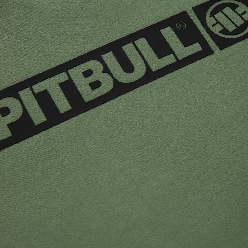 Vyriški Pitbull West Coast Beyer Crewneck džemperiai olive 7