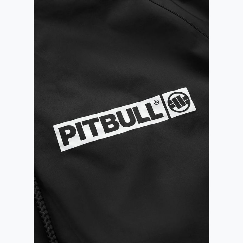 Vyriška striukė Pitbull West Coast Athletic Logo Hooded Nylon black 8