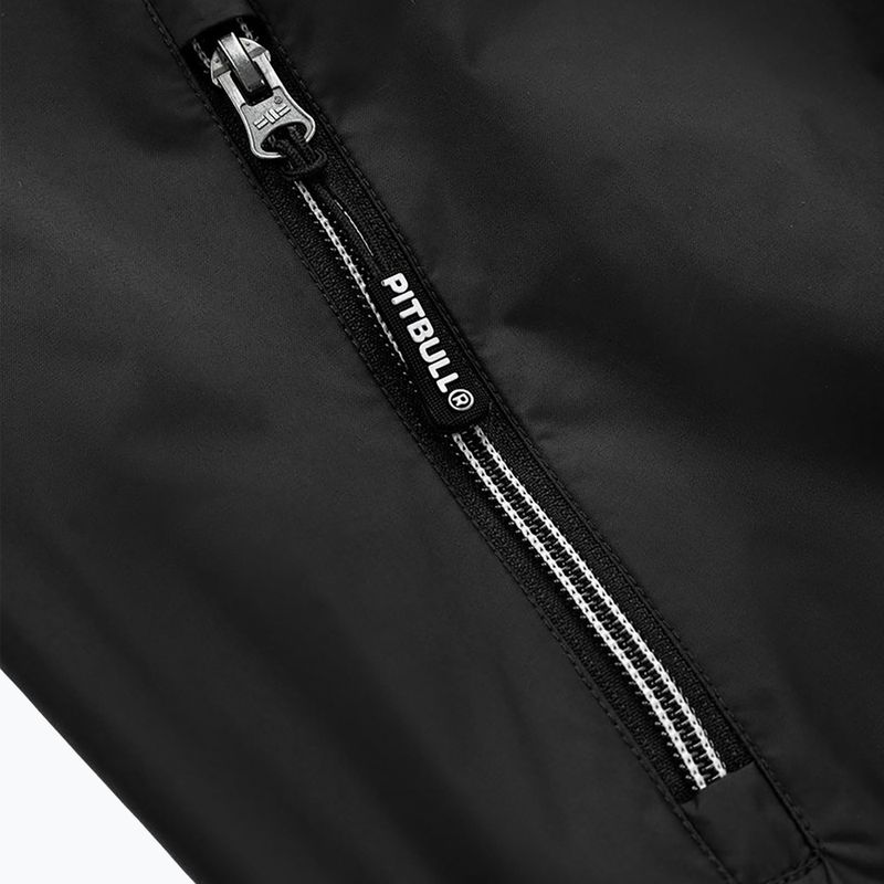 Vyriška striukė Pitbull West Coast Athletic Logo Hooded Nylon black 10