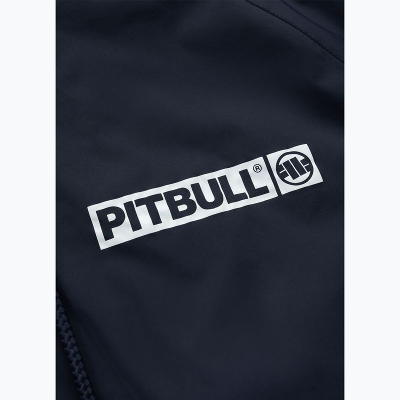 Vyriška striukė Pitbull Athletic Logo Hooded Nylon dark navy 10