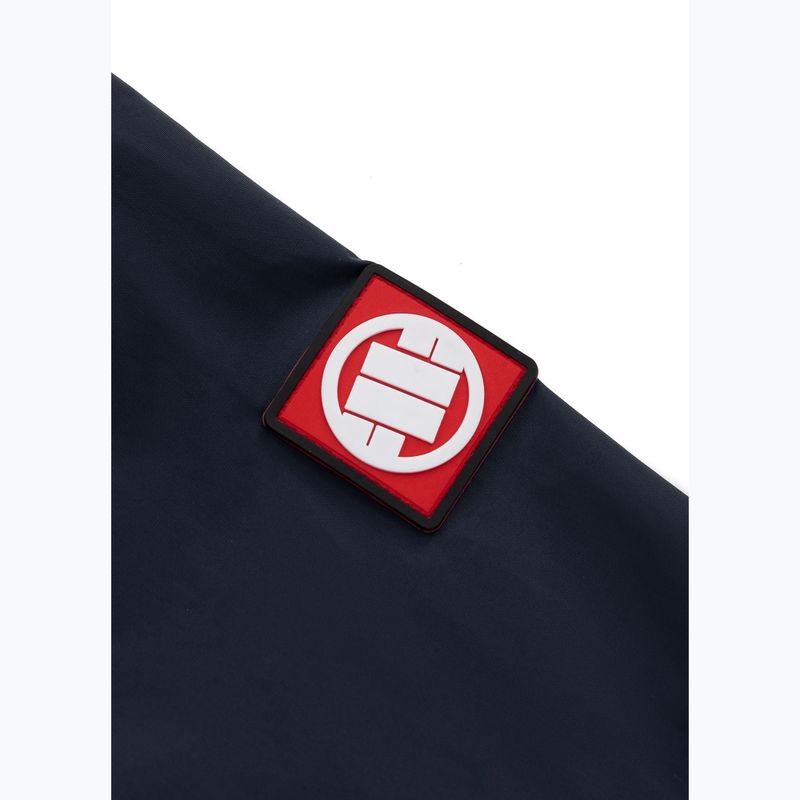 Vyriška striukė Pitbull Athletic Logo Hooded Nylon dark navy 14