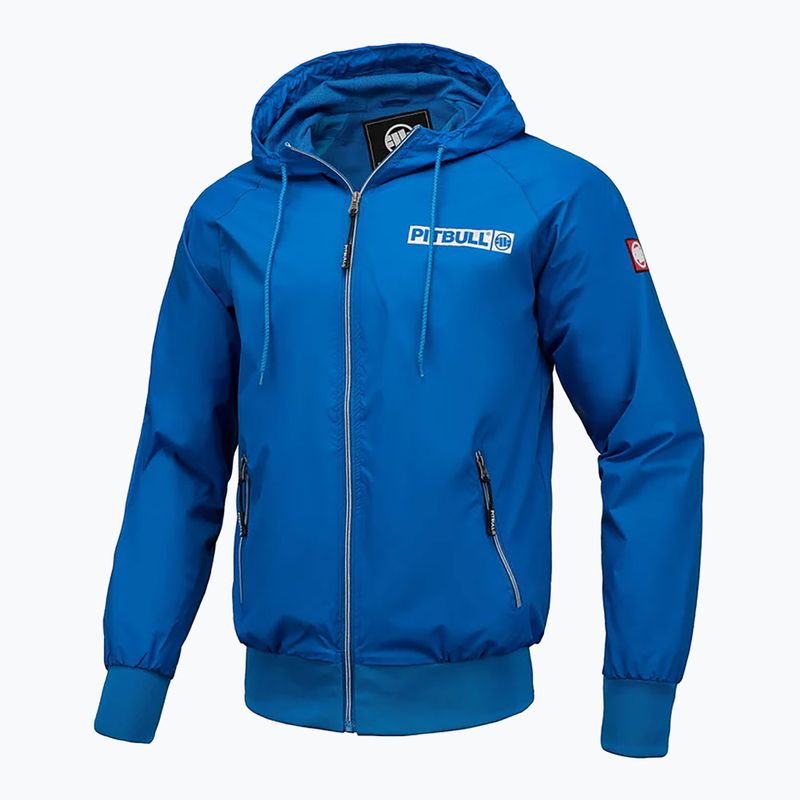 Vyriškas striukė Pitbull Athletic Hilltop Hooded Nylon blue