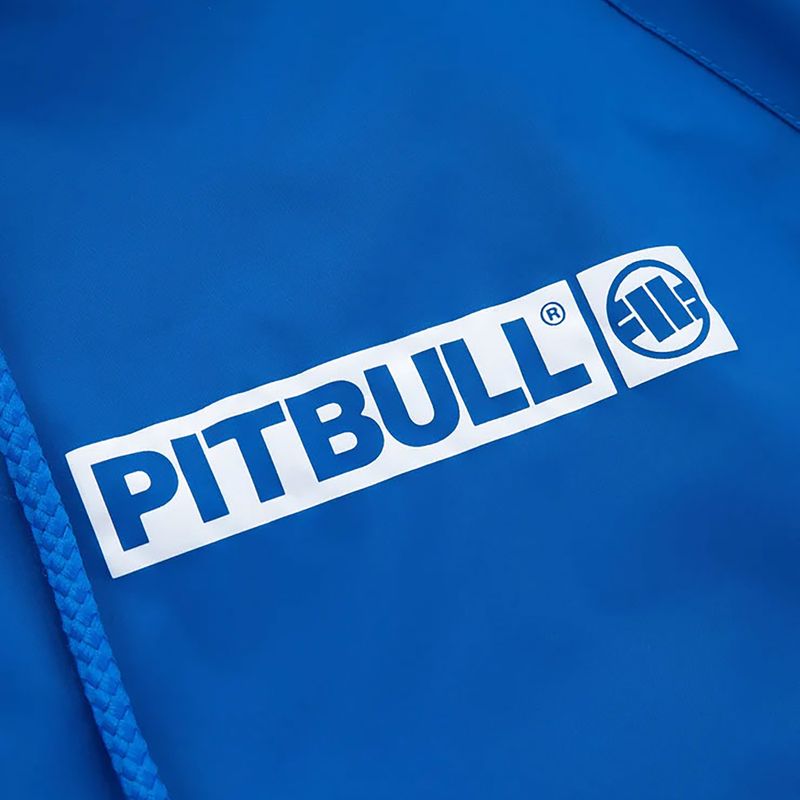 Vyriškas striukė Pitbull Athletic Hilltop Hooded Nylon blue 4