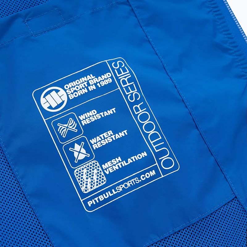 Vyriškas striukė Pitbull Athletic Hilltop Hooded Nylon blue 10