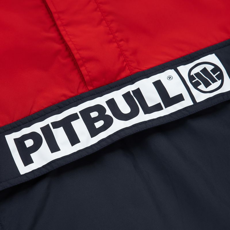 Vyriška striukė Pitbull West Coast Loring Two-Color Kangaroo red/dark navy 7