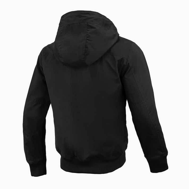 Vyriška striukė Pitbull West Coast Groton Black Hooded NCP black 5