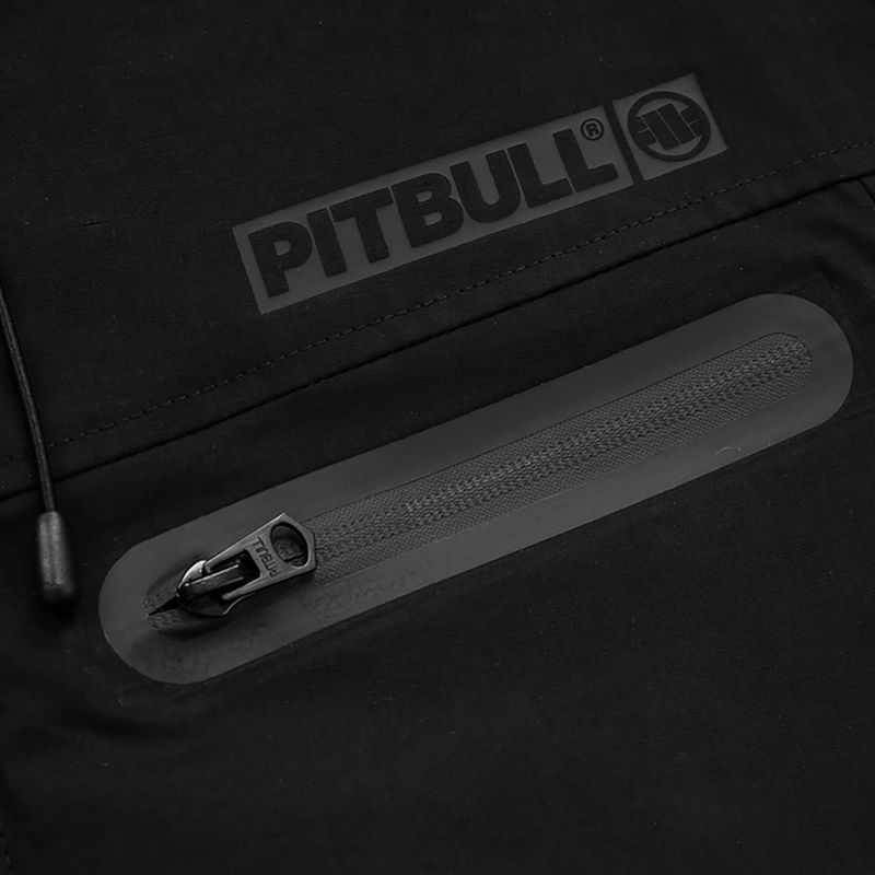 Vyriška striukė Pitbull West Coast Groton Black Hooded NCP black 7