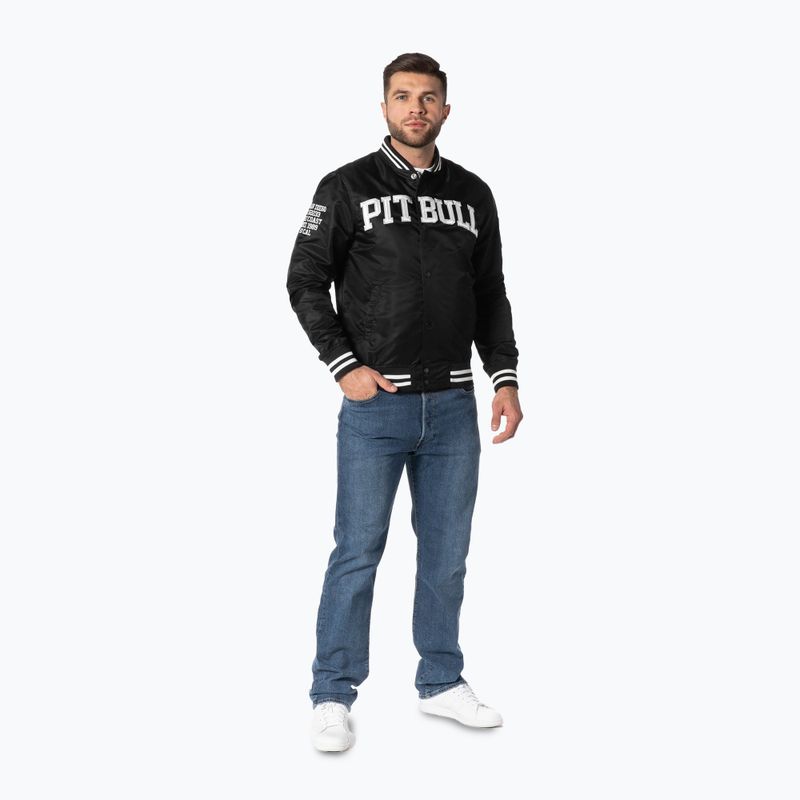 Vyriška striukė Pitbull West Coast Tyrian 2 Varsity black 2