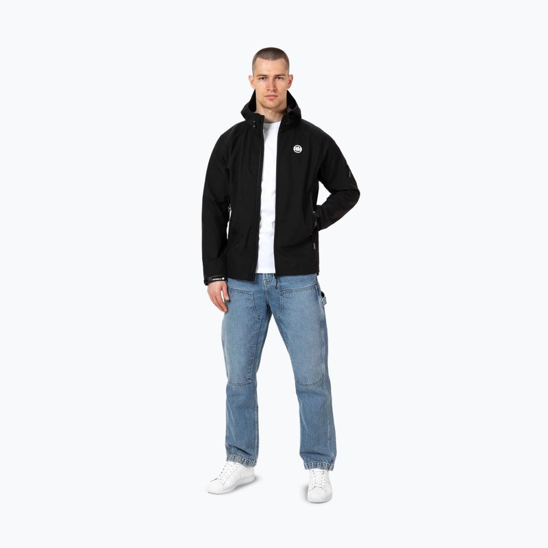 Pitbull West Coast vyriška softshello striukė Rockfish 2 Softshell black 2