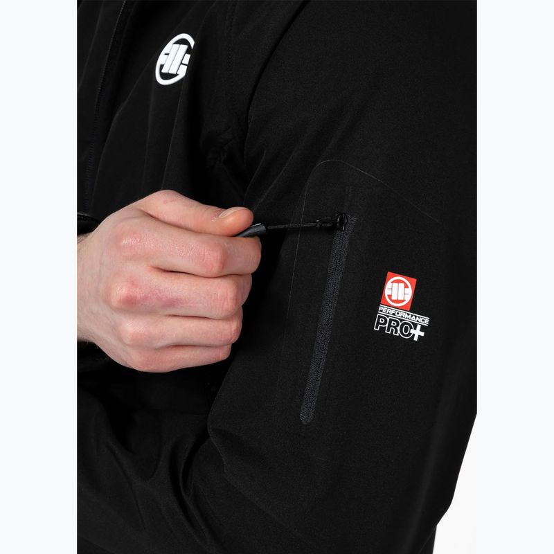 Pitbull West Coast vyriška softshello striukė Rockfish 2 Softshell black 5