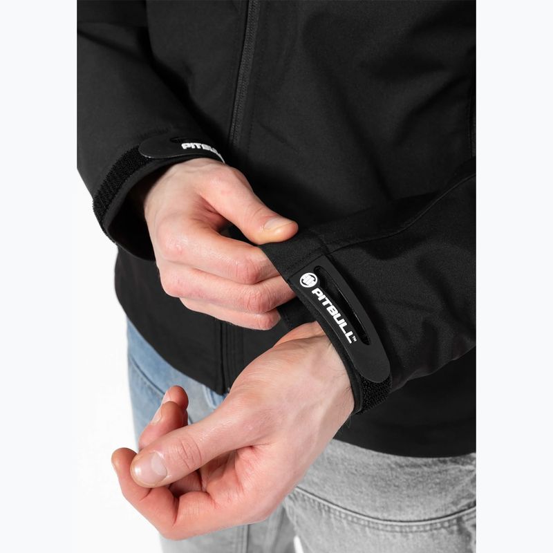 Pitbull West Coast vyriška softshello striukė Rockfish 2 Softshell black 6