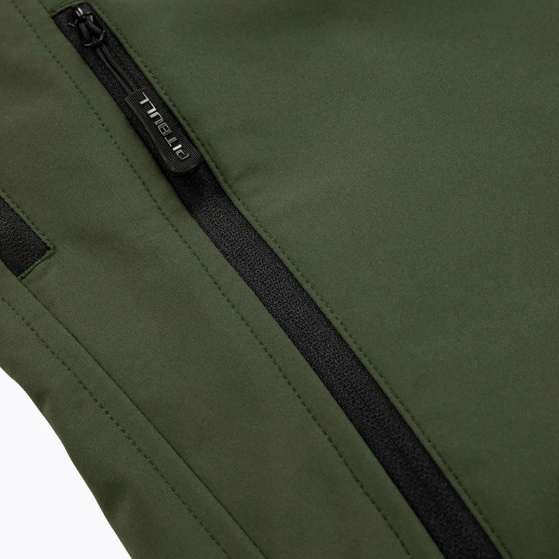 Pitbull West Coast vyriška softshell striukė Rockfish 2 Softshell olive 6