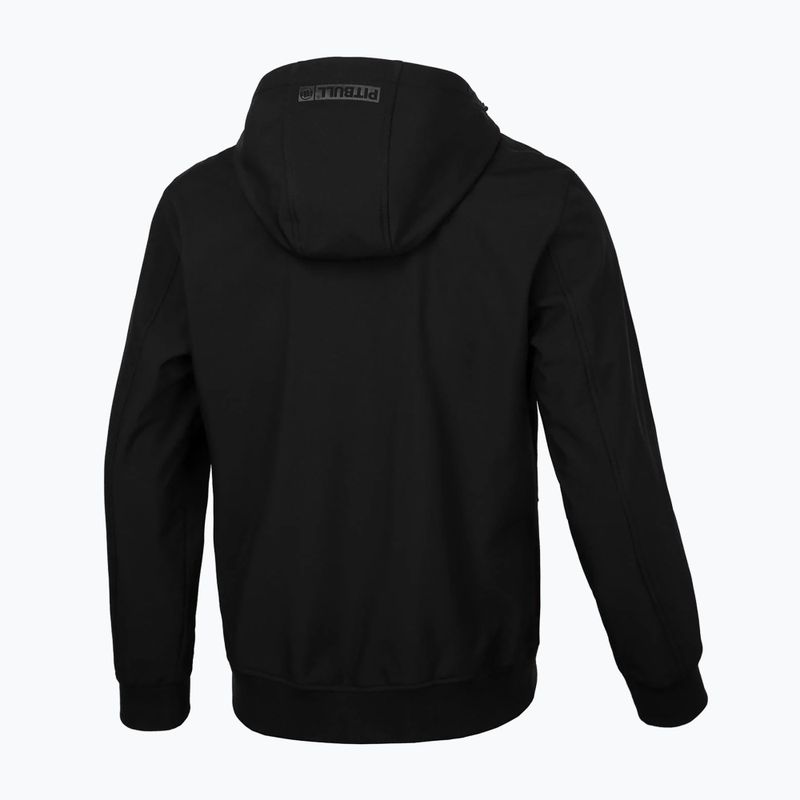 Pitbull West Coast vyriška striukė Midway 2 Softshell black 4