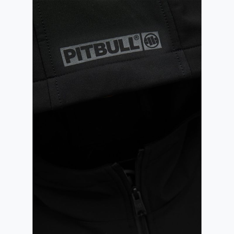 Pitbull West Coast vyriška striukė Midway 2 Softshell black 7
