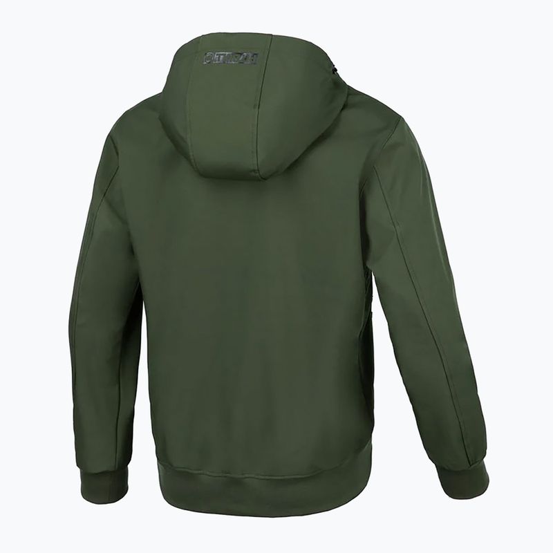 Vyriška Pitbull Midway 2 Softshell olive striukė 2