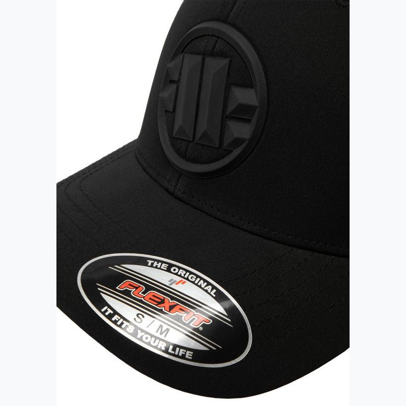 Vyriška kepuraitė su snapeliu Pitbull West Coast Full Cap Logo 3D Angle Welding black 4
